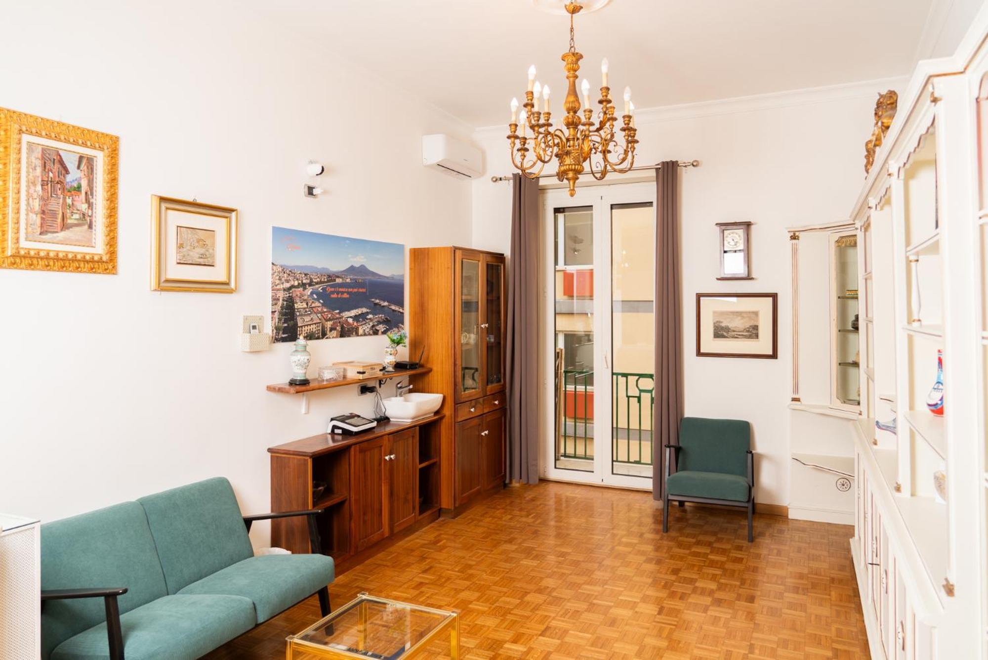 Suite Cervantes Napoli Bagian luar foto